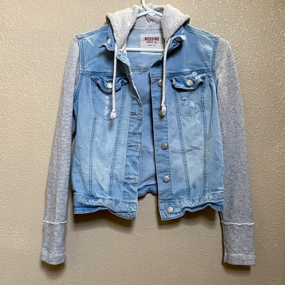 Mossimo Supply Co. | Jean Jacket Hoodie